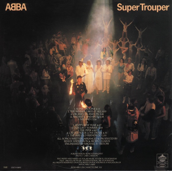 back, Abba - Super Trouper +2